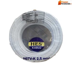 Hes Nyaf Kablo 2,5 mm² Beyaz ( H07v-K )